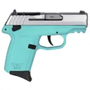 SCCY CPX-1 Gen 3 Light Blue/Stainless 9mm 3.1 Barrel 10-Rounds RDR - SCCY