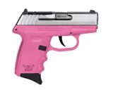 SCCY CPX-3 Pink/ Stainless 380 ACP 3.1 Barrel 10 Rounds Optics Ready - SCCY