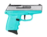 SCCY DVG-1 RDR Light Blue /Stainless 9mm 3.1 Barrel 10-Rounds - SCCY