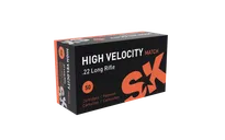 SK Ammunition Match Brass .22 LR 40-Grain 50-Rounds HV - SK
