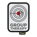 SME Moral Patches Grey Group Therapy Velcro - Shooting Made Easy