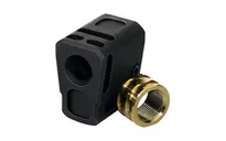 Samson Manufacturing Corp.Pocket Compensator  Fits 1/2 x 28 Threaded Barrel M&P Shield Black - Samson Manufacturing