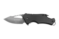 Sarge Fuse Folding Knife - 2.375 Plain Clip Point Blade with Bottle Opener - Sarge Knives