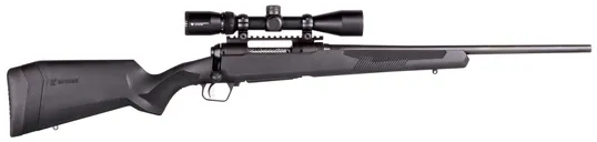 Savage 110 Apex Hunter XP 6.5 Creedmoor 24 Barrel 4-Rounds w/ Vortex Crossfire II 3-9x40mm Scope - Savage Arms
