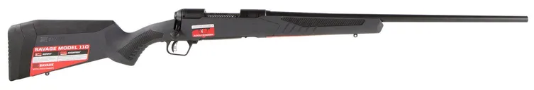 Savage 110 Hunter Matte Gray 6.5 Creedmoor 24 Barrel 4-Rounds Fixed AccuStock with AccuFit - Savage Arms