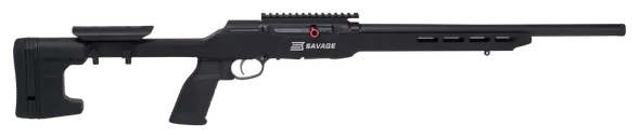 Savage A22 Precision 22LR 18-inch TB 10Rds BLK - Savage Arms