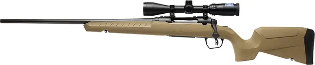 Savage Axis 2 XP Flat Dark Earth 6.5 Creedmoor 20 Barrel 4-Rounds LH w/ 3-9x40 Scope - Savage Arms