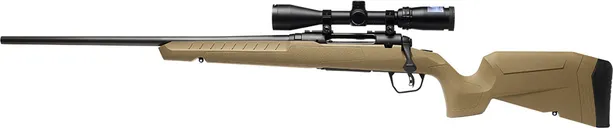 Savage Axis 2 XP Combo Flat Dark Earth 6.5 Creedmoor 22 Barrel 4-Rounds w/ 3-9x40mm Scope Left Hand - Savage Arms