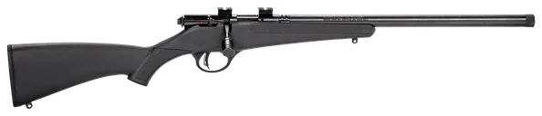 Savage Rascal FV-SR Black .22 LR 16-inch 1Rds - Savage Arms