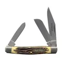 Schrade RanchER 3 Blade Knife - Uncle Henry