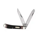 Schrade OT Gunstock Trapper 3 7/8-inch Closed 2 Blade - Old Timer