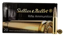 Sellier and Bellot Rifle Brass .308 Win 180-Grain 20-Rounds Soft Point Cut-Through Edge (SPCE) - Sellier and Bellot