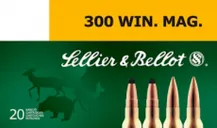 Sellier and Bellot SB300B 300 MAG 180 SPCE 20rds - Sellier and Bellot