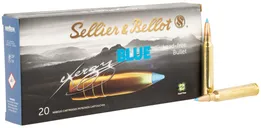 Sellier and Bellot eXergy Brass .300 Win 180 Grain 20-Rounds TAC-EX-Blue - Sellier and Bellot