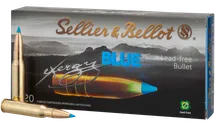 Sellier and Bellot eXergy Brass .308 Win 165 Grain 20-Rounds TAC-EX-Blue - Sellier and Bellot