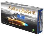 Sellier and Bellot eXergy Brass 6.5 Creedmoor 120 Grain 20-Rounds TAC-EX-Blue - Sellier and Bellot