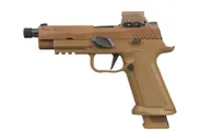 Sig Sauer M17 SOF Coyote Brown 9mm 5.5 Threaded Barrel 21-Rounds w/ ROMEOM17 - Sig Sauer