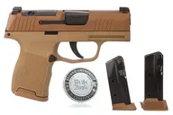 Sig Sauer P365 2A Coyote Brown 9mm 3.1 Barrel 10-Rounds - Sig Sauer