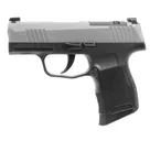 Sig Sauer P365 Black / Stainless 9mm 3.1 Barrel 10-Rounds X-RAY 3 Day/Night Sights - Sig Sauer