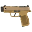 Sig Sauer P365X Flat Dark Earth 9mm 3.7 Barrel 12-Rounds OR w/ Comp - Sig Sauer