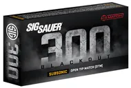 Sig Sauer Subsonic .300 AAC Blackout 220 Grain 20-Rounds OTM - Sig Sauer