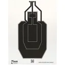 Sig Sauer T300 Replacement Target Black / White USPSA Hanging - Sig Sauer