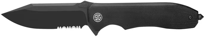 Sig Sauer Validus - 3.78 Part Serrated Drop Point M390 Blade - Eikonic Knife Company