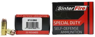 SinterFire Special Duty Brass 10mm 125-Grain 20-Rounds LFFHP - Sinterfire