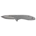 Smith Executive Platinum Silver Flipper Knife 3 Drop Point Blade - Smith & Wesson