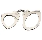 Smith & Wesson Nickel Plated Handcuffs Large - Smith & Wesson