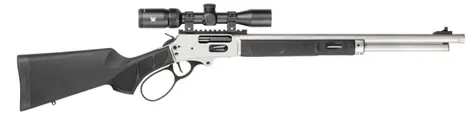 Smith & Wesson 1854 Combo Stainless .45-70 Gov 20 Threaded Barrel 6-Rounds w/ 2-7x Scope - Smith & Wesson