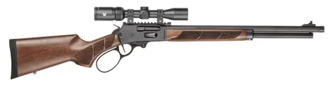 Smith and Wesson 1854 Combo Walnut .45-70 Gov 20 Threaded Barrel 6-Rounds w/ 2-7x32 Scope - Smith & Wesson