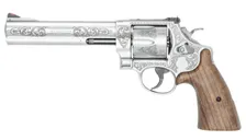 Smith and Wesson 629 Engraved Stainless .44 Mag / .44 SPC 6.5 Barrel 6-Rounds - Smith & Wesson
