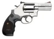 Smith and Wesson 686 Plus Stainless/Wood .357 Mag / .38 SPL +P 3 Barrel 7-Rounds - Smith & Wesson