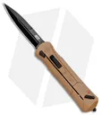 Smith and Wesson Knives OTF Flat Dark Earth - 3.625 Spearpoint Blade - Smith & Wesson