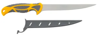 Smith s RegalRiver Yellow Fillet Knife 7 Plain Edge Fixed Blade - Smiths