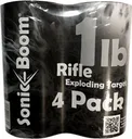 Sonic Boom Targets Exploding Rifle Target 1lb 4 Pack - Sonic Boom