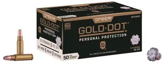 Speer Gold Dot Nickel Plated Brass 5.7 X 28 40-Grain 50-Rounds HP - Speer