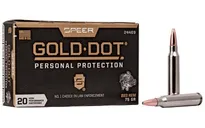 Speer Gold Dot Rifle Ammo Brass .223 Rem 20-Rounds 75 Grain - Speer