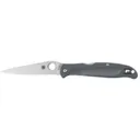Spyderco Charisma Gray 2.98 Plain Edge CTS BD1N Blade - Spyderco