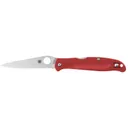 Spyderco Charisma Red 2.98 Drop Point CTS BD1N Blade - Spyderco