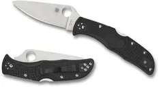 Spyderco Endela Lightweight Folding Knife - 3.41 Plain Drop Point Blade - Spyderco