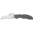 Spyderco Gooney Gray Folding Knife G-10 3.44 Hawkbill/Sheepsfoot 9Cr18MoV Blade - Spyderco