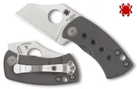 Spyderco C236TIP McBee 1.52 CTS-XHP Wharncliffe Blade Titanium FrameLock Handle - Spyderco