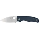 Spyderco Shaman Blue Folding Knife - 3.58 Drop Point Blade - Spyderco