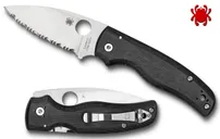 Spyderco C229GS Shaman 3.58 CPM-S30V Serrated Edge Blade - Spyderco