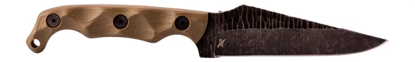 Stroup Knives TU2 OD Green 4.5 Drop Point Blade - Stroup Knives