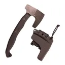 Stroup Knives Viking Tomahawk 3 Plain Edge 1095 Carbon Blade - Stroup Knives