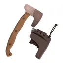 Stroup Knives Viking OD Green 3 Tomahawk Plain 1095 Carbon Acid Etched Blade - Stroup Knives