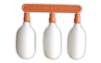 Super-Brush Bore-Tips Plastic Foam Over Plastic Core Cleaning Tips 20 Gauge 3 Per Package - Swab-Its